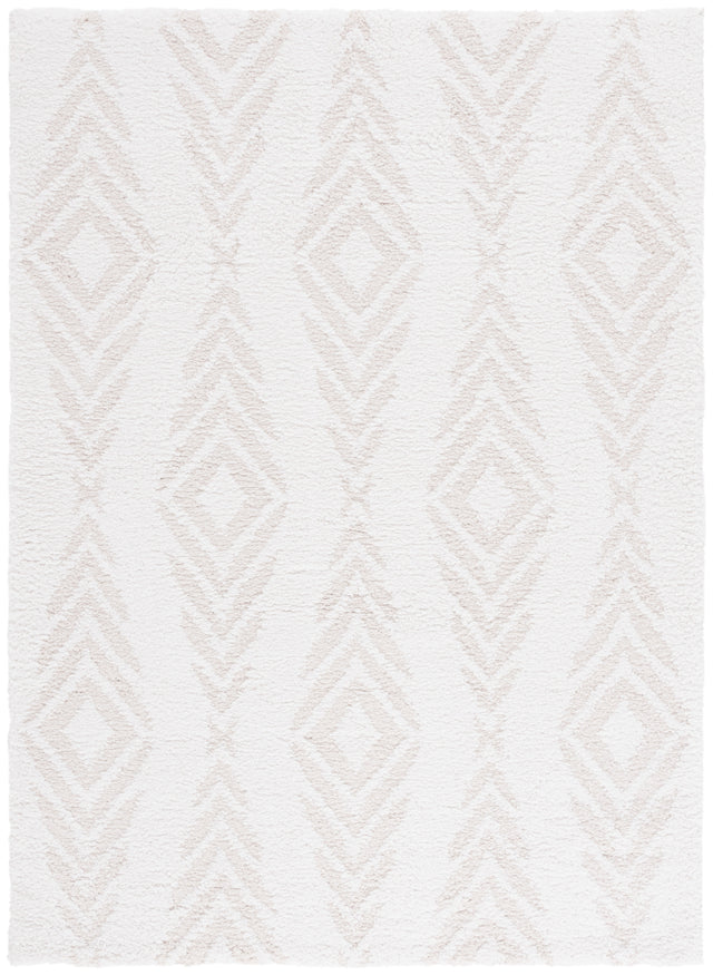 Safavieh Rumi Shag Rms126A Ivory/Light Beige Rug.