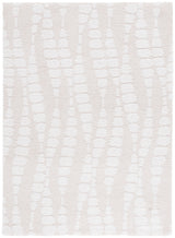 Safavieh Rumi Shag Rms128A Ivory/Light Beige Rug.