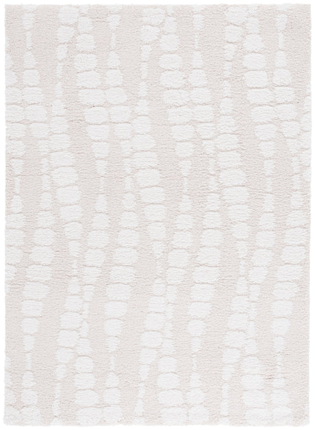 Safavieh Rumi Shag Rms128A Ivory/Light Beige Rug.