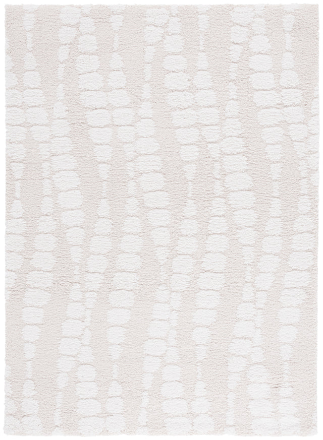 Safavieh Rumi Shag Rms128A Ivory/Light Beige Rug.