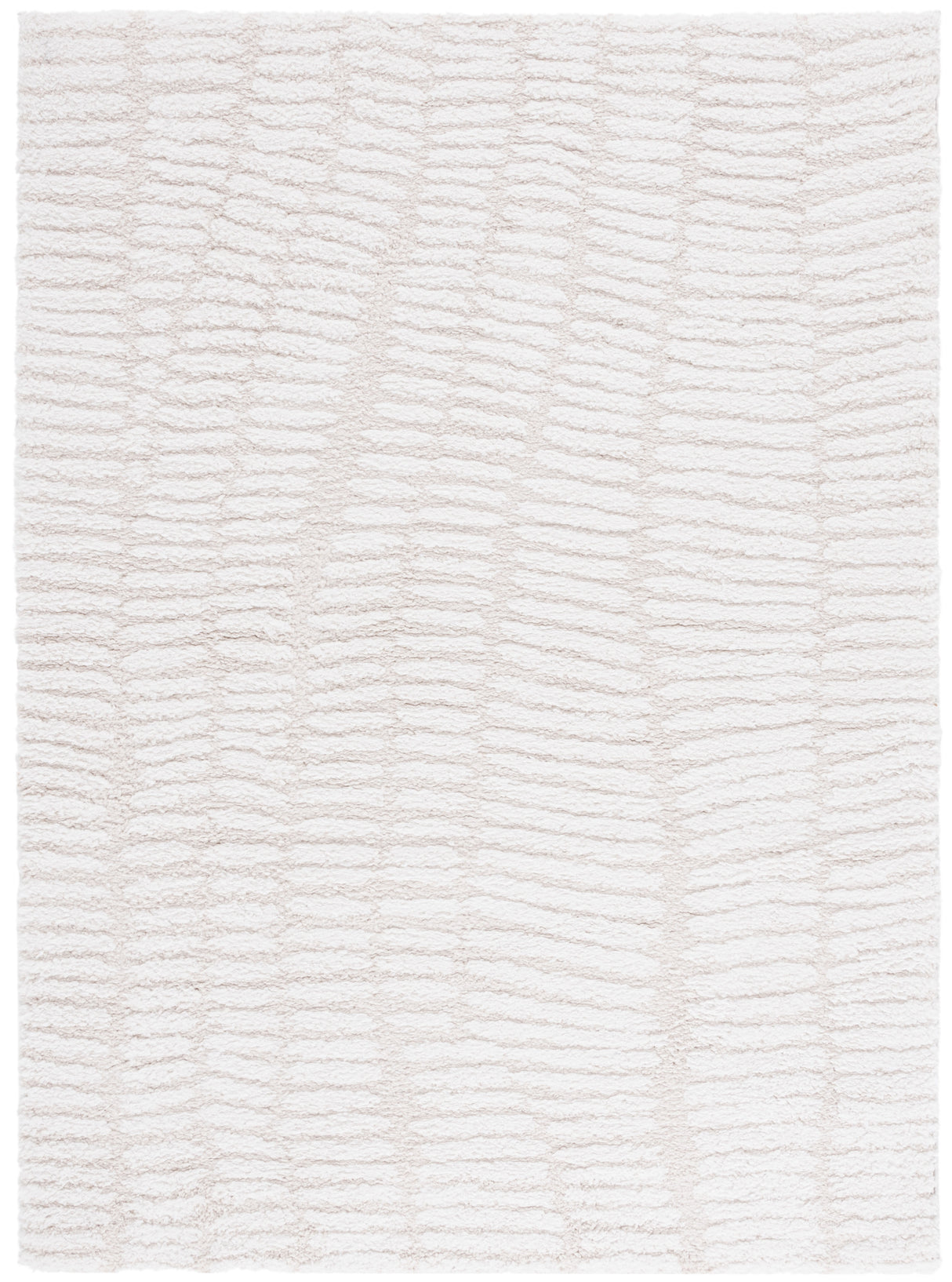 Safavieh Rumi Shag Rms130A Ivory/Light Beige Rug.