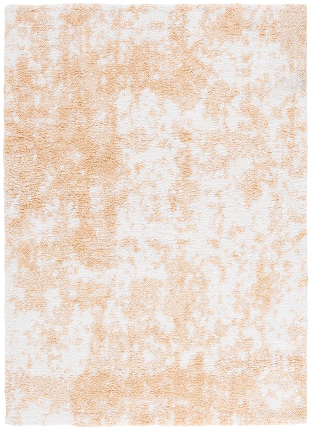 Safavieh Rumi Shag Rms138D Gold/Ivory Rug.