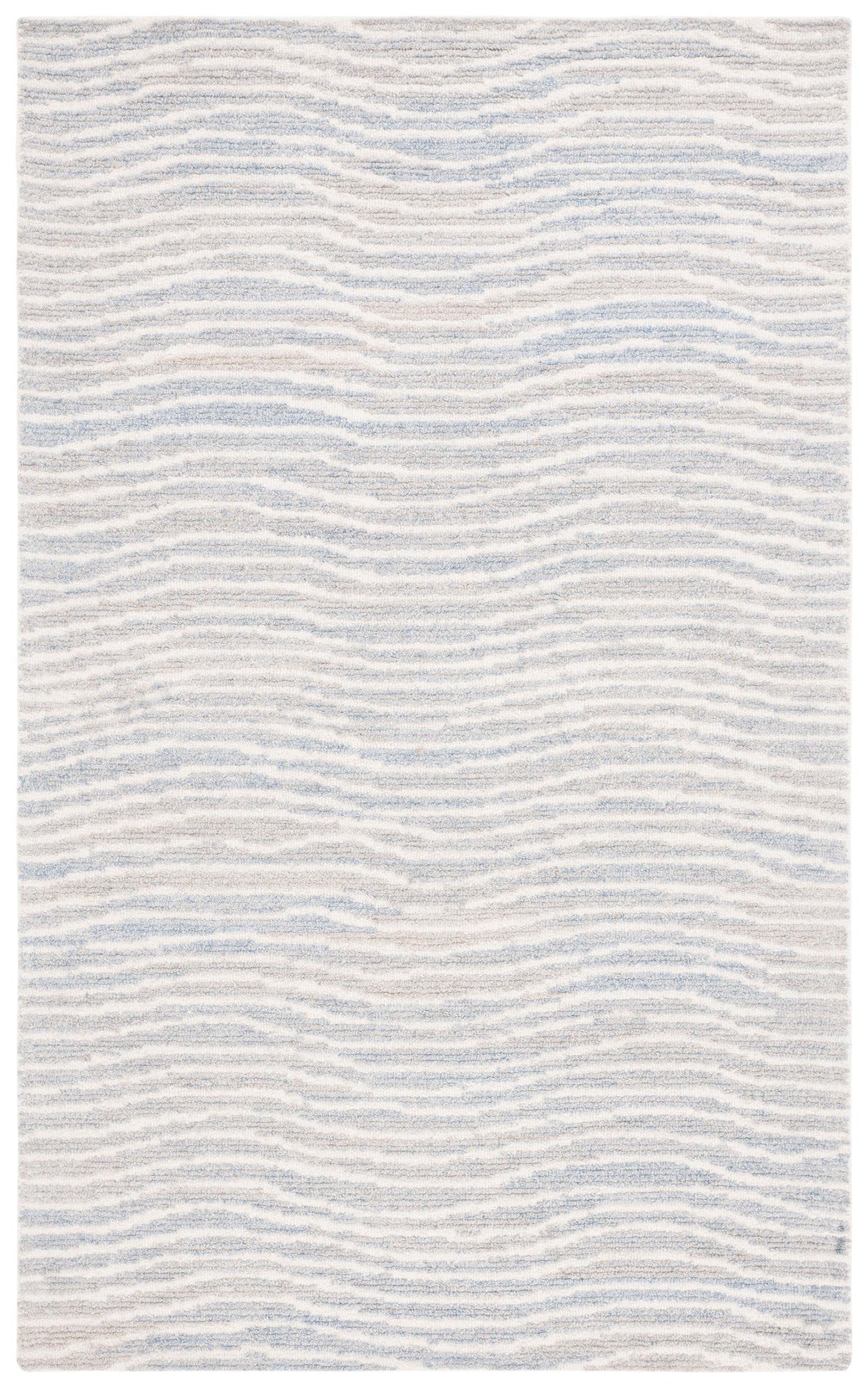Safavieh Renewal Rnw203L Light Blue/Ivory Rug.