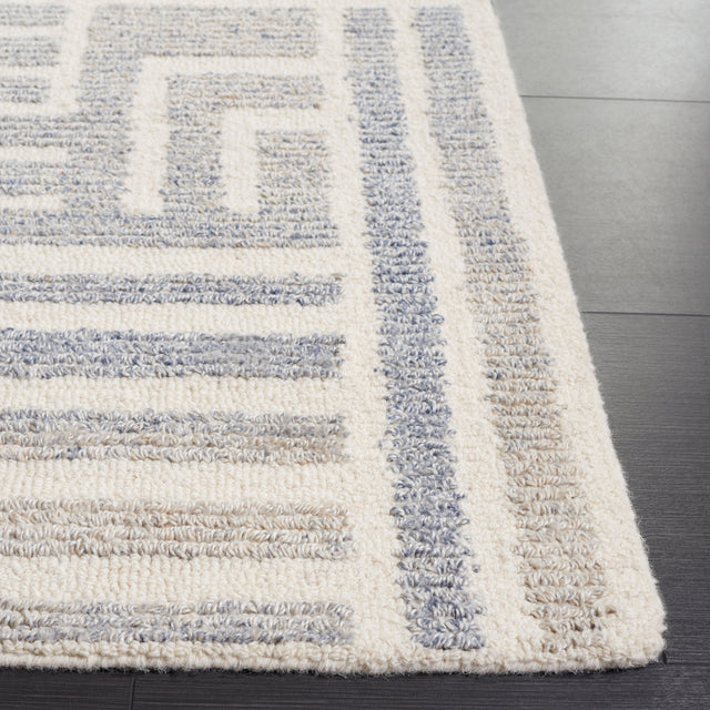 Safavieh Renewal Rnw206M Blue/Ivory Rug.