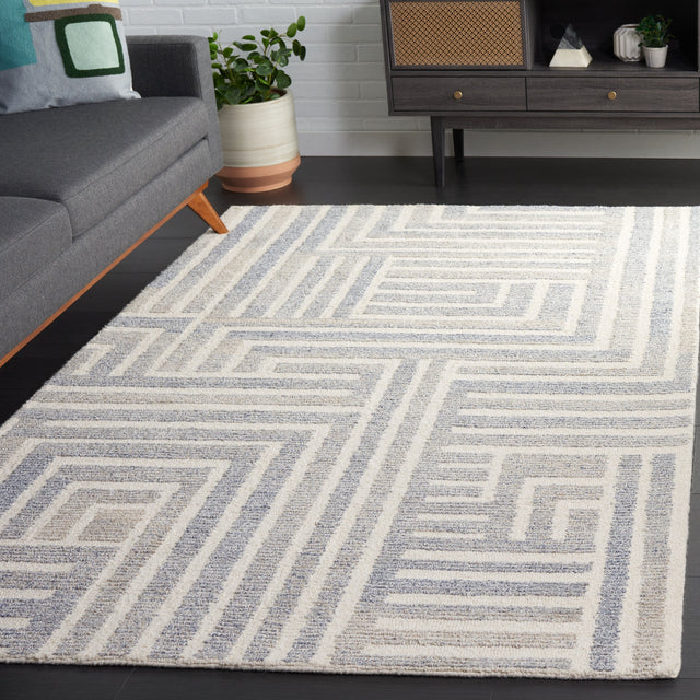 Safavieh Renewal Rnw206M Blue/Ivory Rug.