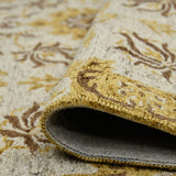 Amer Romania ROM-3 Gold area rug - rolled view