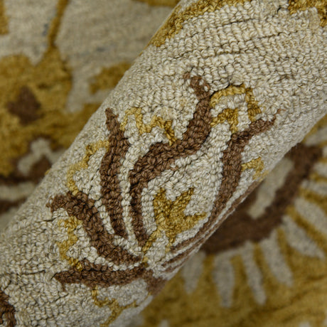 Amer Romania ROM-3 Gold area rug - color swatch view