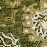 Amer Romania ROM-6 Olive Green area rug - color swatch view