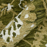 Amer Romania ROM-6 Olive Green area rug - color swatch view