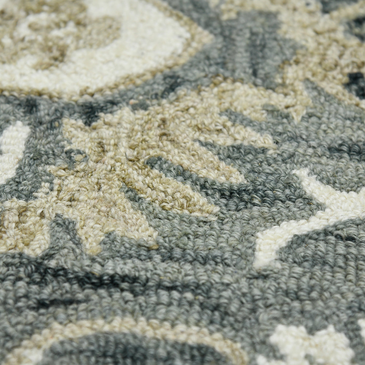 Amer Romania ROM-7 Gray area rug - close-up view
