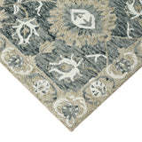 Amer Romania ROM-7 Gray area rug - corner view