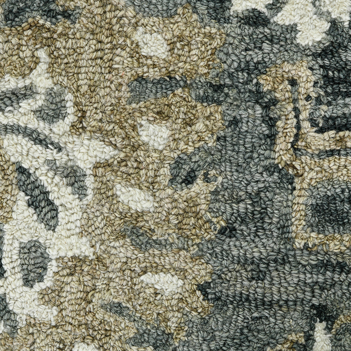 Amer Romania ROM-7 Gray area rug - color swatch view