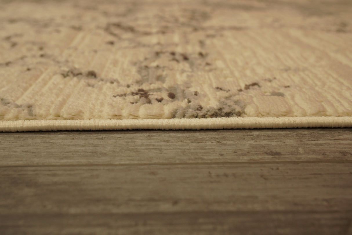 Dynamic Rugs Rori 9353 Power Loomed Modern Ivory/Multi Rug