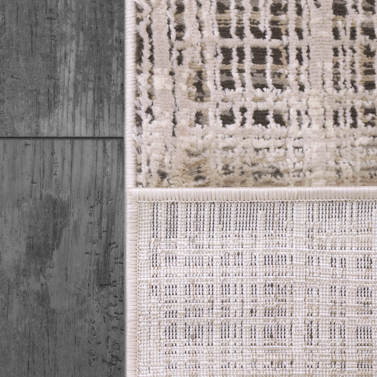Dynamic Rugs Rori 9355 Power Loomed Modern Grey/Charcoal Rug