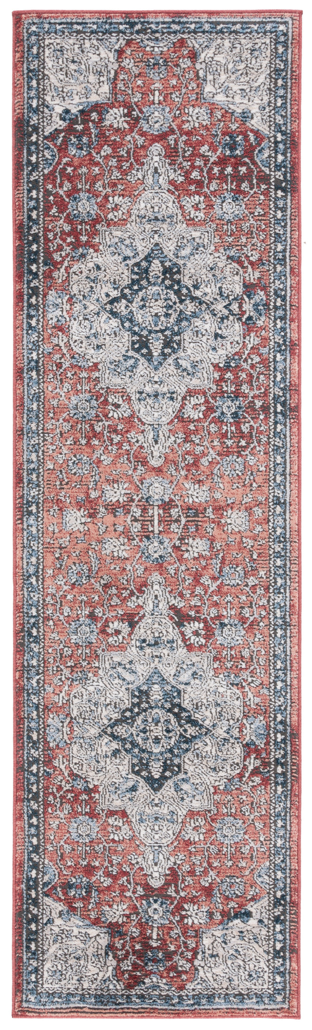 Safavieh Rosewood Row104A Ivory/Red Rug.