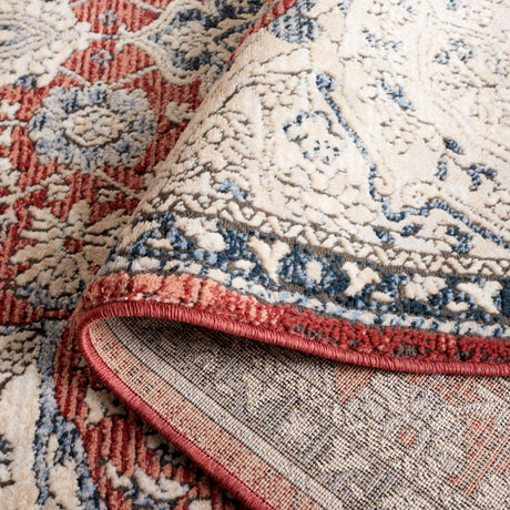 Safavieh Rosewood Row104A Ivory/Red Rug.