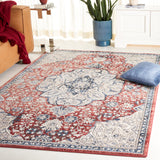 Safavieh Rosewood Row104A Ivory/Red Rug.