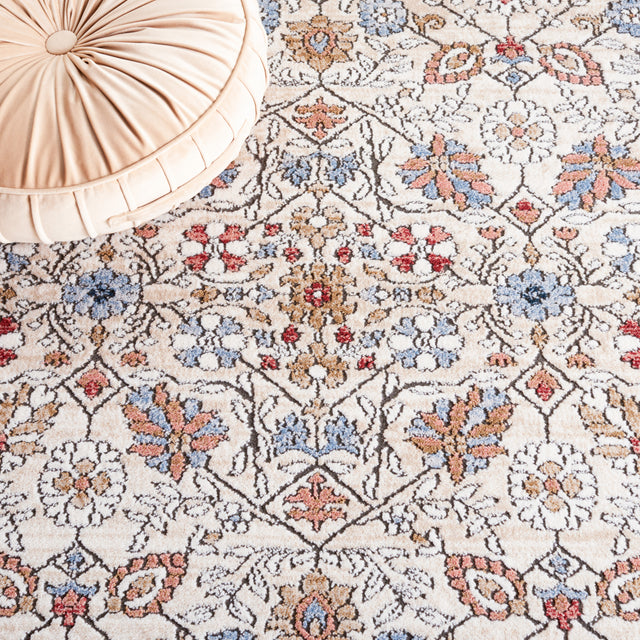 Safavieh Rosewood Row106A Ivory/Blue Rug.