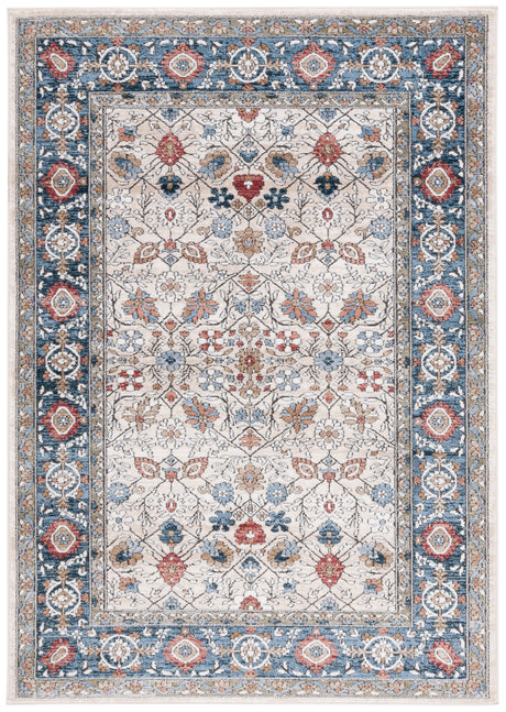 Safavieh Rosewood Row106A Ivory/Blue Rug.