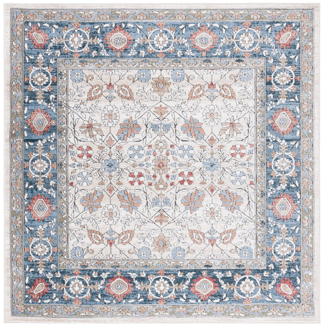 Safavieh Rosewood Row106A Ivory/Blue Rug.
