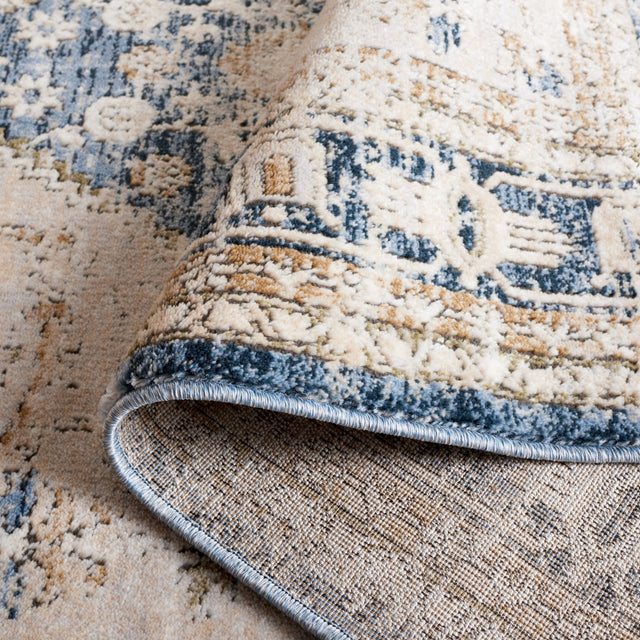 Safavieh Rosewood Row108A Ivory/Blue Rug.