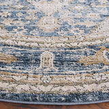 Safavieh Rosewood Row108A Ivory/Blue Rug.