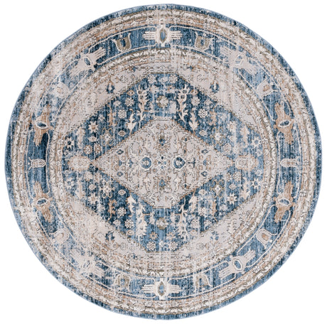 Safavieh Rosewood Row108A Ivory/Blue Rug.