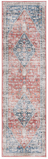 Safavieh Rosewood Row108J Blue/Red Rug.