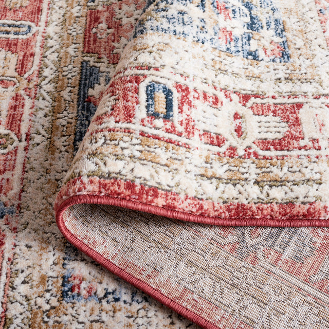 Safavieh Rosewood Row108J Blue/Red Rug.