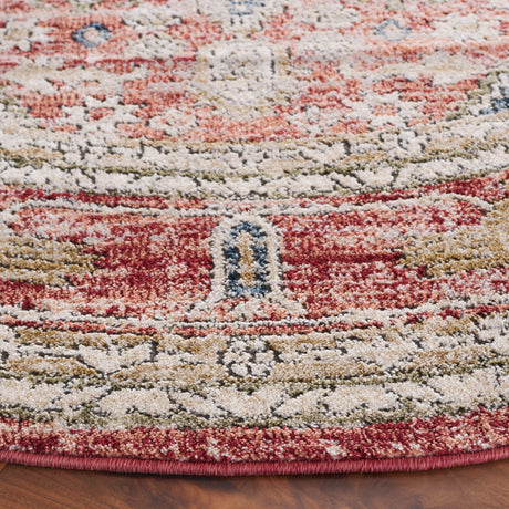 Safavieh Rosewood Row108J Blue/Red Rug.