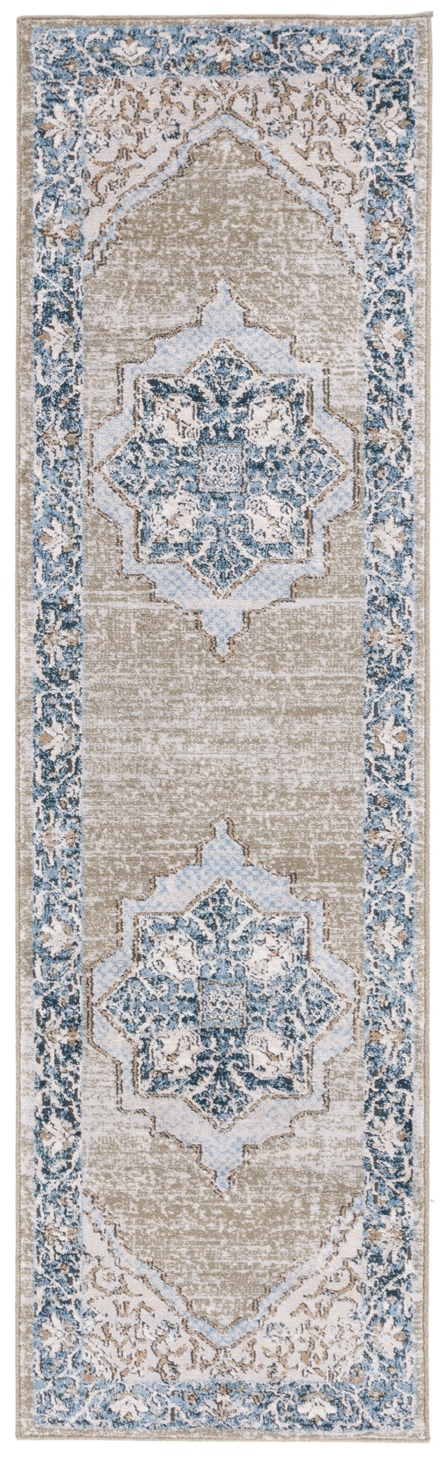 Safavieh Rosewood Row110A Ivory/Green Rug.