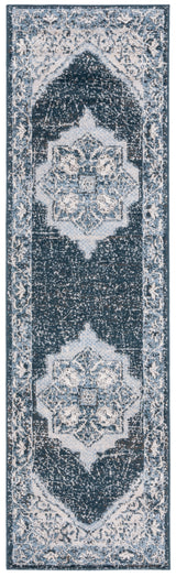 Safavieh Rosewood Row110B Ivory/Blue Rug.