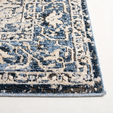 Safavieh Rosewood Row110B Ivory/Blue Rug.