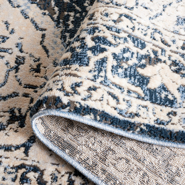 Safavieh Rosewood Row110B Ivory/Blue Rug.
