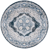 Safavieh Rosewood Row110B Ivory/Blue Rug.