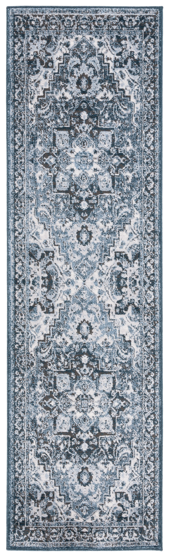 Safavieh Rosewood Row112A Ivory/Blue Rug.