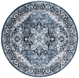 Safavieh Rosewood Row112A Ivory/Blue Rug.