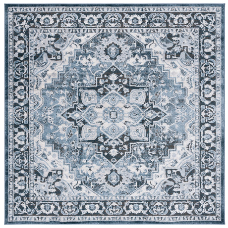 Safavieh Rosewood Row112A Ivory/Blue Rug.