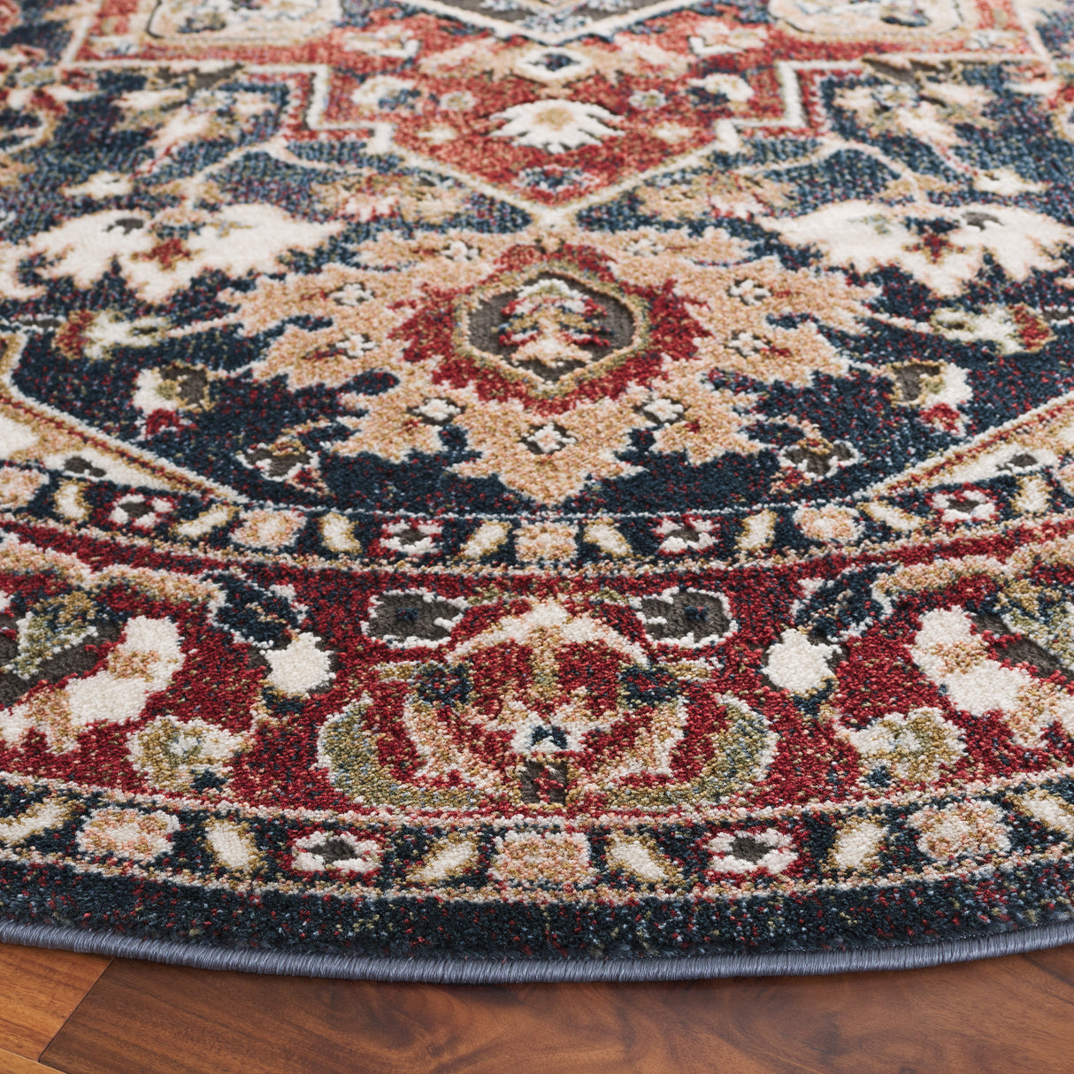Safavieh Rosewood Row112B Ivory/Red Rug.
