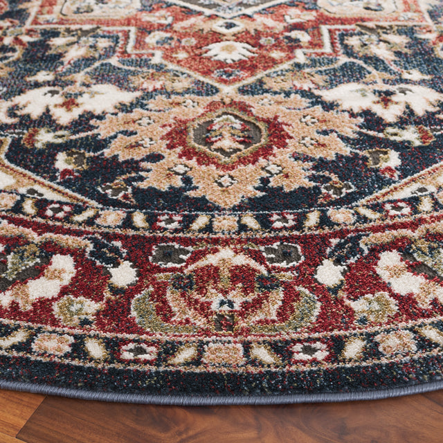 Safavieh Rosewood Row112B Ivory/Red Rug.