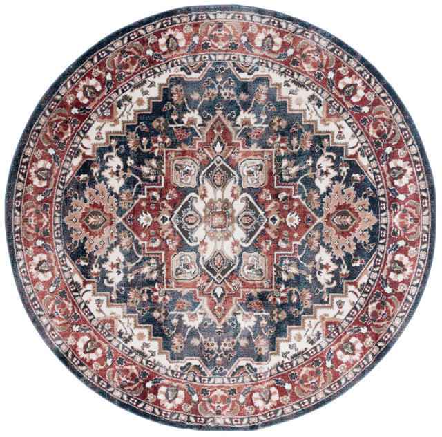 Safavieh Rosewood Row112B Ivory/Red Rug.