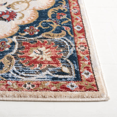 Safavieh Rosewood Row114A Ivory/Red Rug.