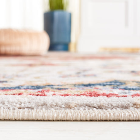 Safavieh Rosewood Row114A Ivory/Red Rug.