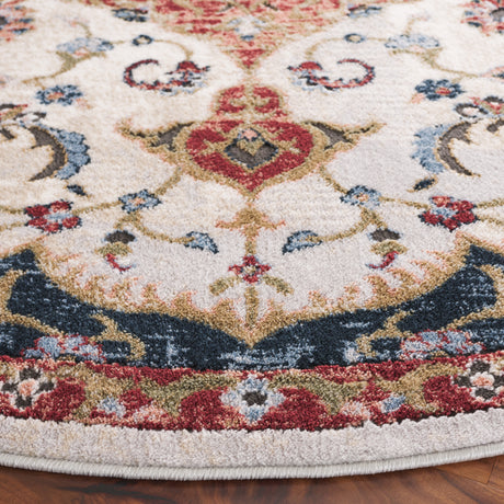 Safavieh Rosewood Row114A Ivory/Red Rug.