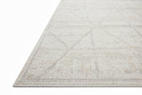 Loloi Roxie ROX-01 Contemporary Power Loomed Ivory, Graphite Rug