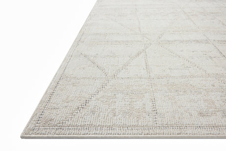 Loloi Roxie ROX-01 Contemporary Power Loomed Ivory, Graphite Rug