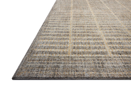 Loloi Roxie ROX-02 Contemporary Power Loomed Smoke, Natural Rug