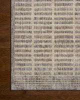 Loloi Roxie ROX-02 Contemporary Power Loomed Smoke, Natural Rug
