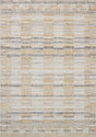 Loloi Roxie ROX-03 Contemporary Power Loomed Granite, Gold Rug