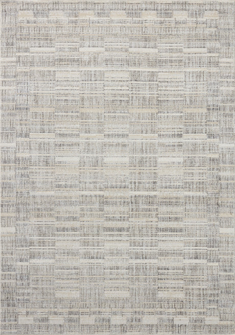 Loloi Roxie ROX-03 Contemporary Power Loomed Granite, Oatmeal Rug